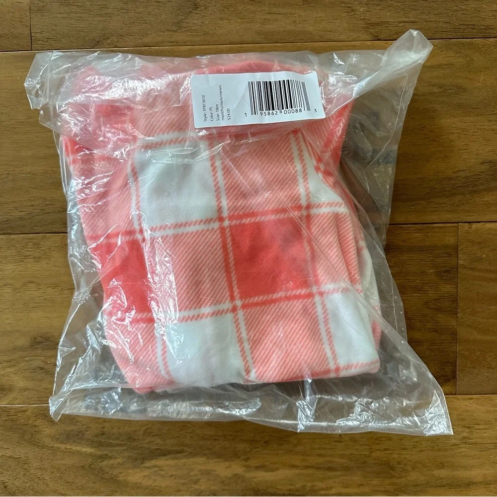 Brand New Baby/Toddler Plaid Jumpsuit, Size 18 Months, NWT